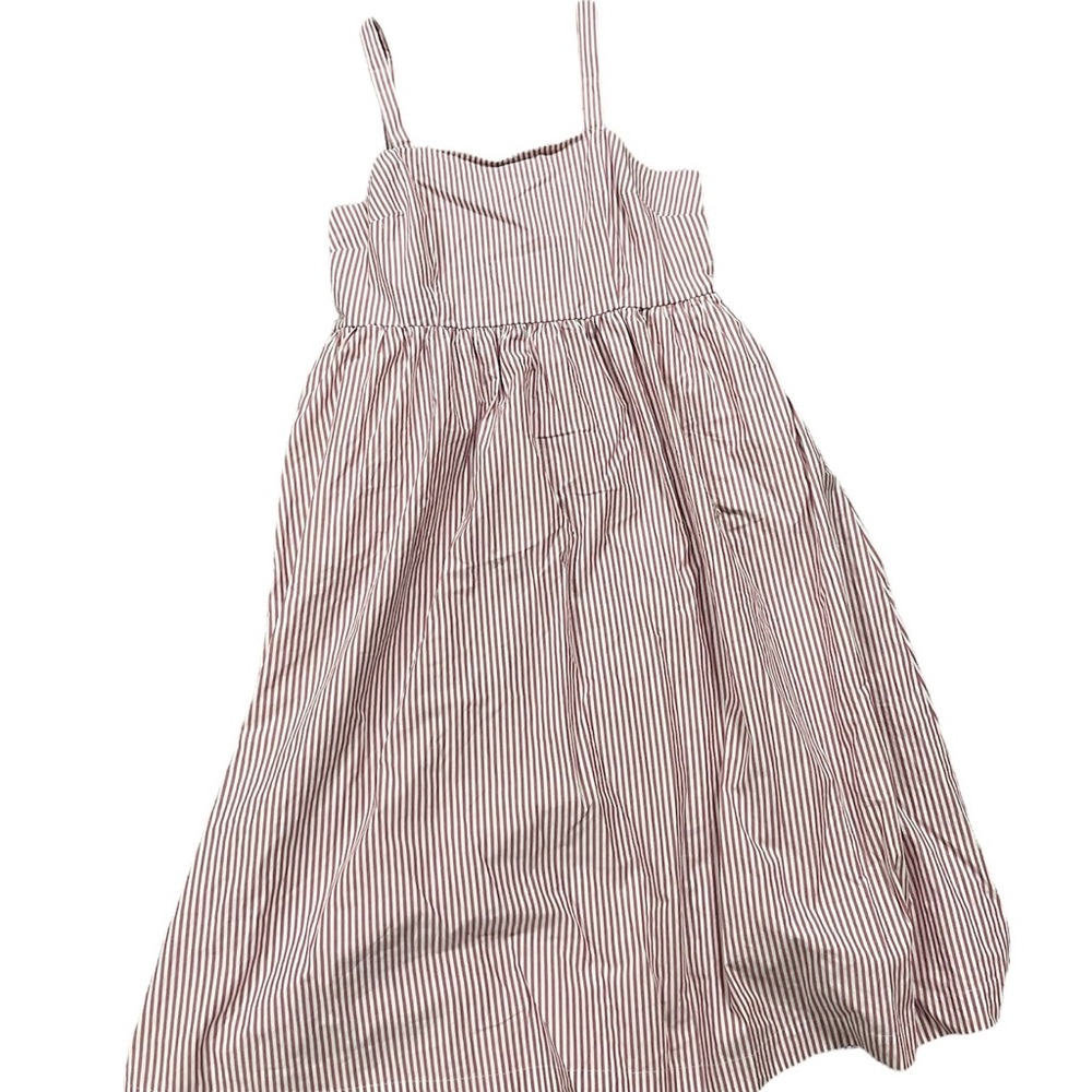 A New Day purple stripey long dress